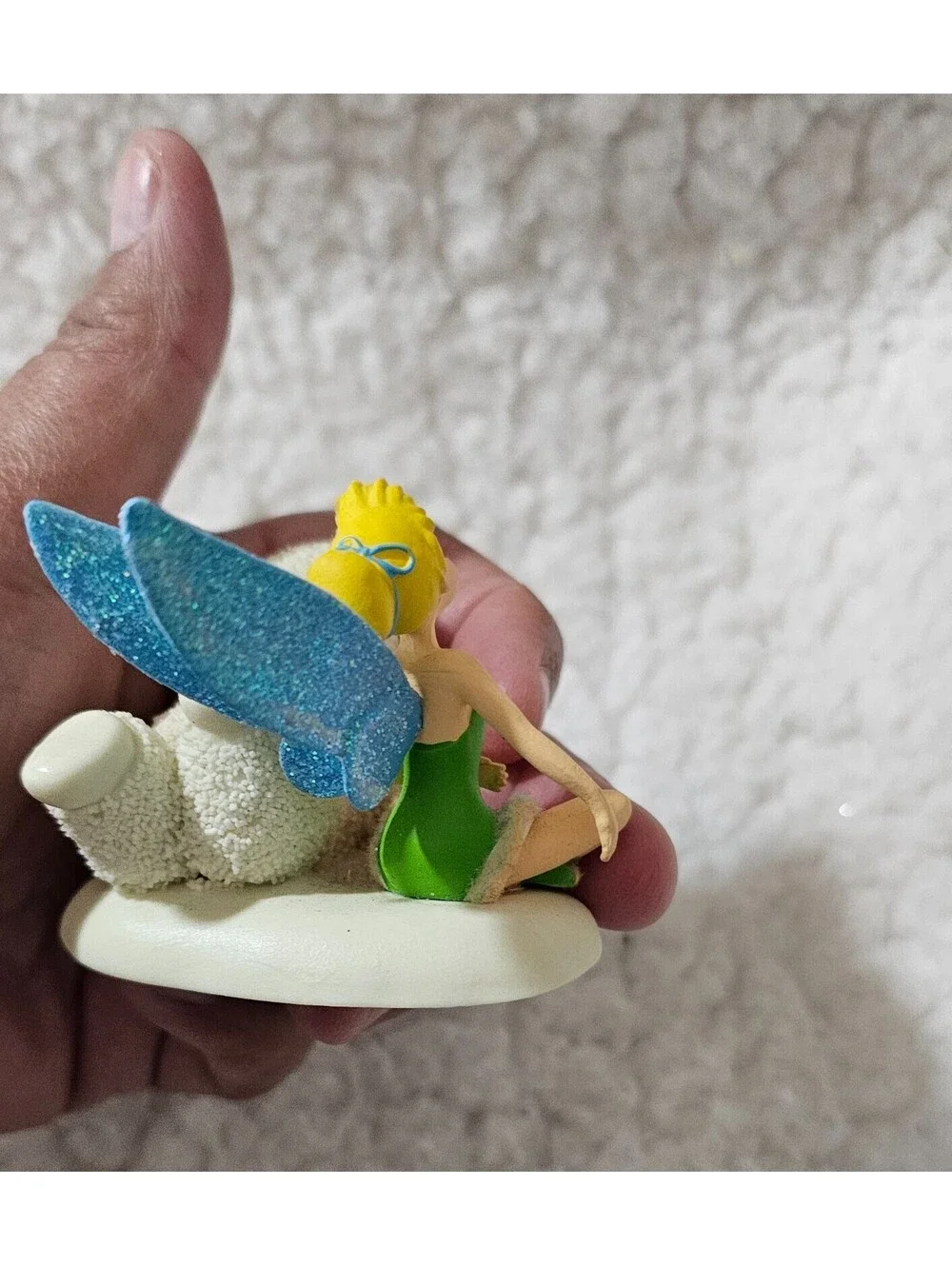 Dept 56 Tinker Bell GIGGLES WITH TINK Figurine SNOWBABIES Christmas 4027562 RARE
